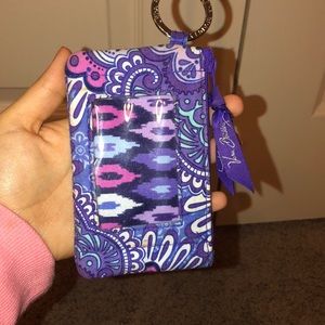 Vera Bradley Lanyard with ID attachment